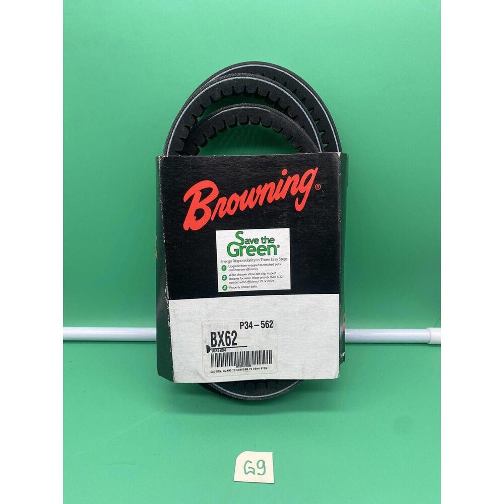 BX62 Browning EPDM Notched Belt